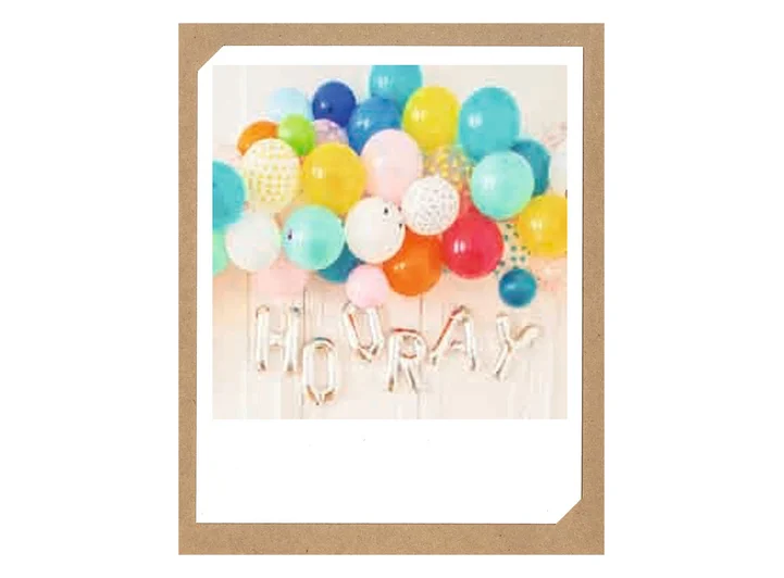 Pickmotion doble kort - Hooray Pickmotion - Doble kort 