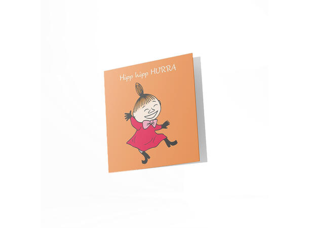 Mummi dobbeltkort - Hipp hipp Hurra 12 cm Mummi