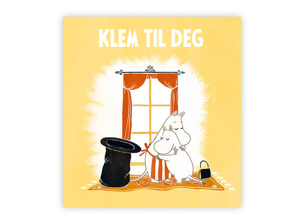 Mummi dobbeltkort - Klem til deg 7,5 cm Mummi 