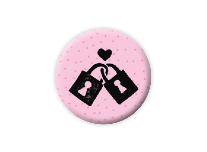 Pickmotion magnet  Lockhearts 3,2 cm 