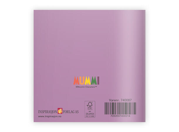 Mummi dobbeltkort - Lykken er 7,5 cm Mummi