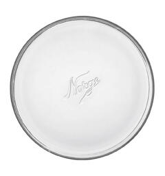Serveringsfat rundt 32cm Norgesglass