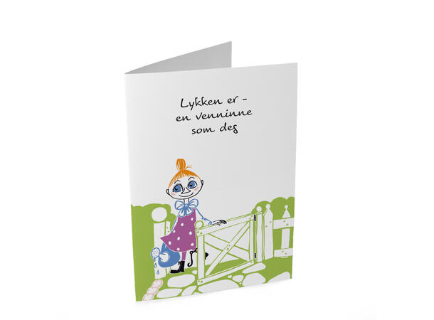 Mummi dobbeltkort- Lykken er 17 cm  Mummi