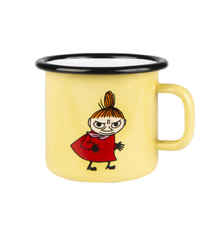 Mummikopp Emalje - Lille My 2,5 dl Gul  Retro