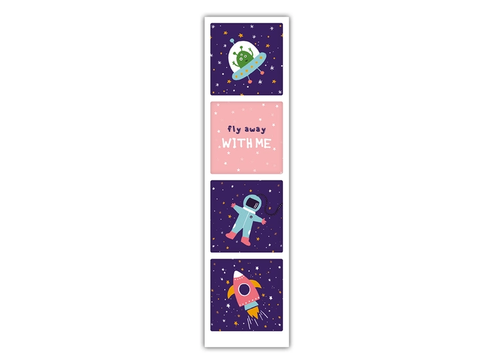 Pickmotion Bokmerke - fly away with me 20 x 5 cm 