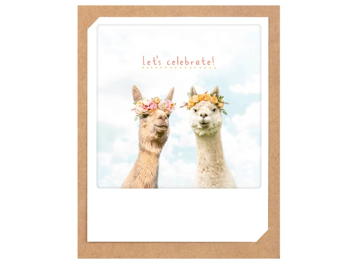 Pickmotion doble kort - Lets celebrate Pickmotion - Doble kort 