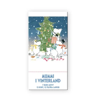 Mummi i Vinterland Kort - til/fra lapper Mummi