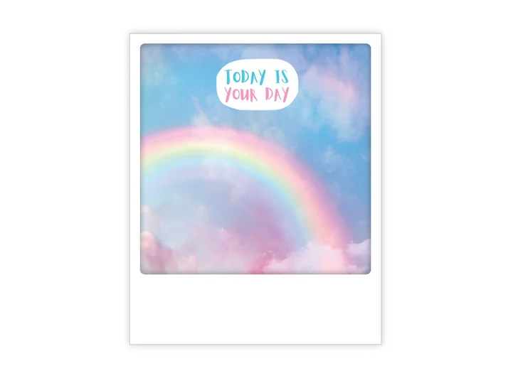 Pickmotion postkort -Today is your day Pickmotion - Postkort 