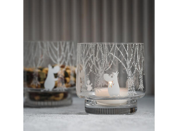 Mummi Telysholder - I skogen 9 cm  I skogen 