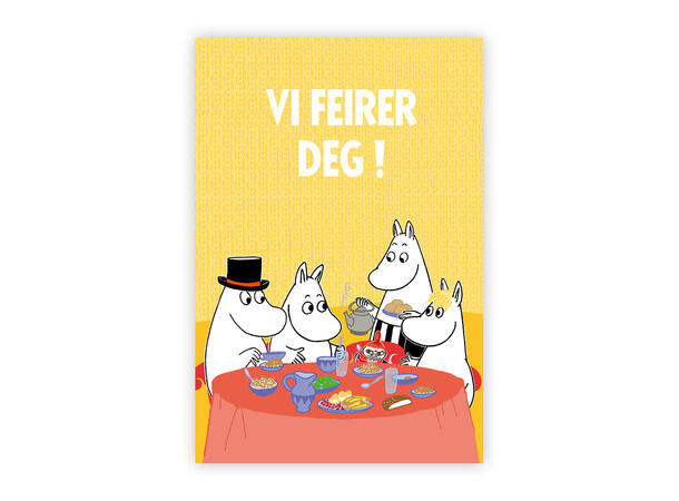 Mummi dobbeltkort - Vi feirer 17 cm Mummi