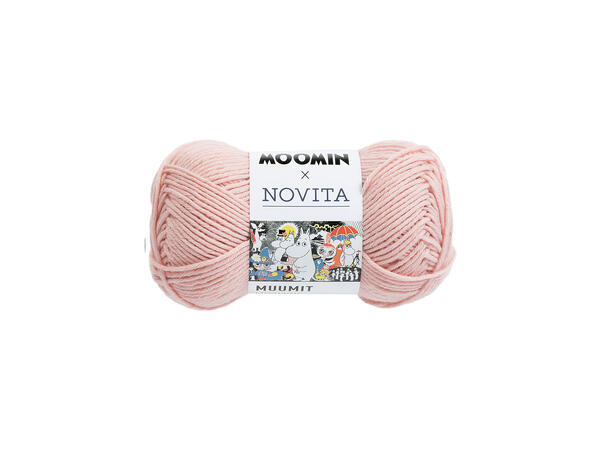 Mummigarn Muumit 50 g 507 Rosa Snorkfrøken 507 Rosa
