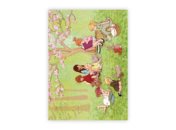 Belle & Boo - Postkort Reading Group A6 