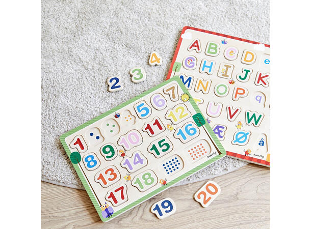 Wacky Wonders - Trepuslespill tall 1-20 3 + 