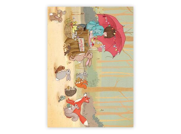 Belle & Boo - Postkort Play Shop A6