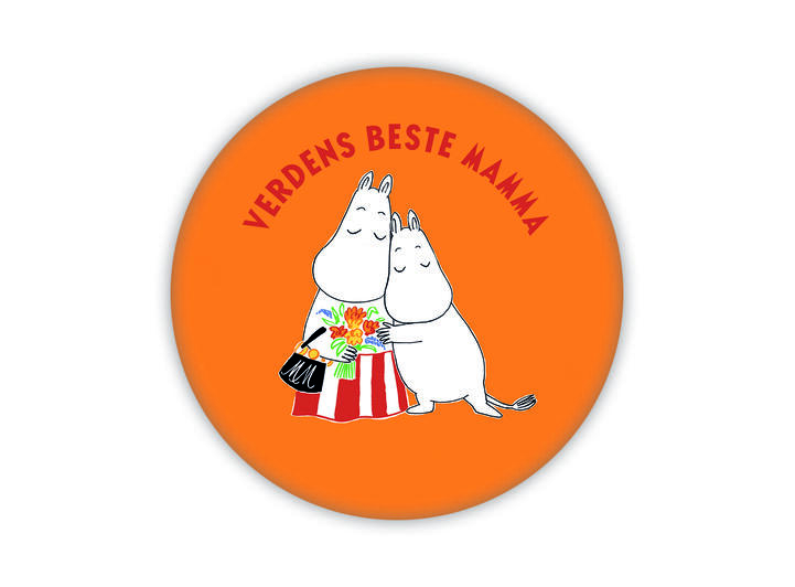 Magnet Mummi - Verdens beste mamma 5,6 cm 