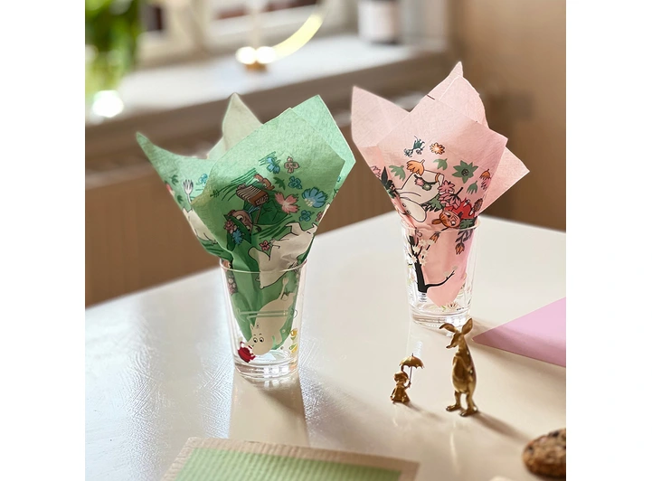 Mummi servietter rosa 33x33 cm Mummi 