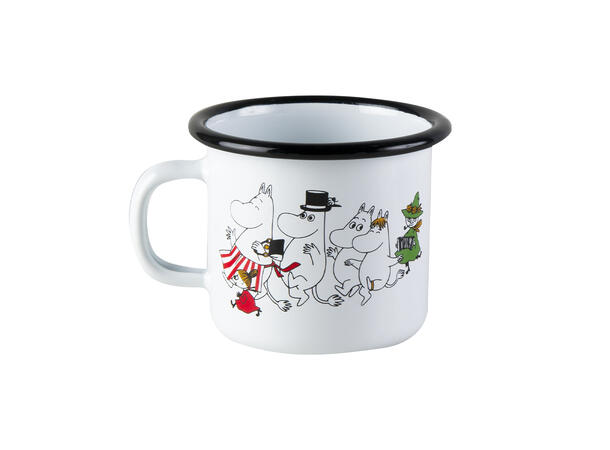 Mummikopp Emalje - Mummifamilien 2,5 dl   Farger