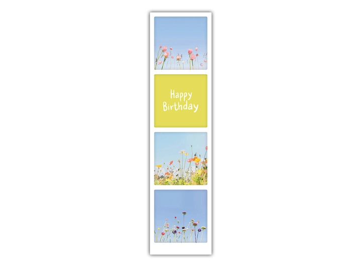 Pickmotion Bokmerke - Happy Birthday 20 x 5 cm 