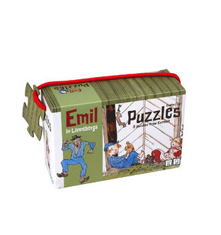 Emil Puslespill  - 3 motiv Emil fra L&#248;nneberget