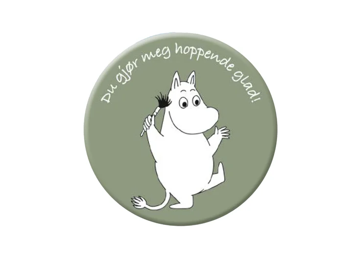 Magnet Mummi - Du gjør meg hoppende 5,6 cm 