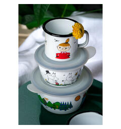 Mummi Bolle Emalje - Glad Familie 3 dl   Farger