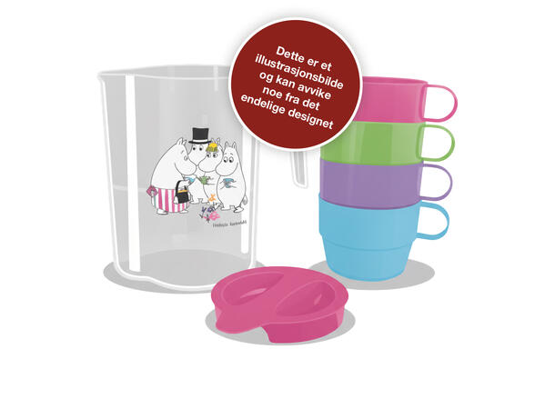 Mummi Piknikkanne - 4 kopper Mummi Piknikkanne