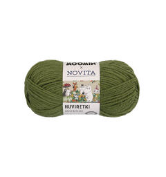 Mummigarn Huviretki  50 g Grønn 379 379 Telt