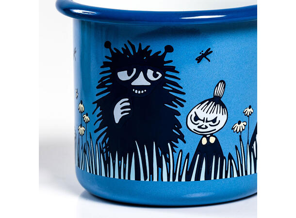 En gjeng med venner - Snorkfrøken, Little My, Mummitrollet og Stinky