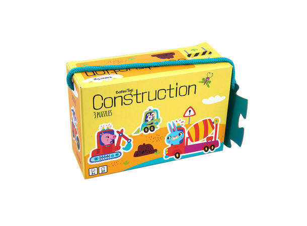 Puslespill Construction 3 +