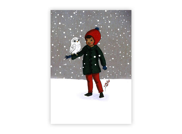 Belle & Boo - Postkort Snowowl A6 