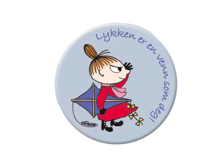 Magnet Mummi - Lykken er en venn som deg 5,6 cm 