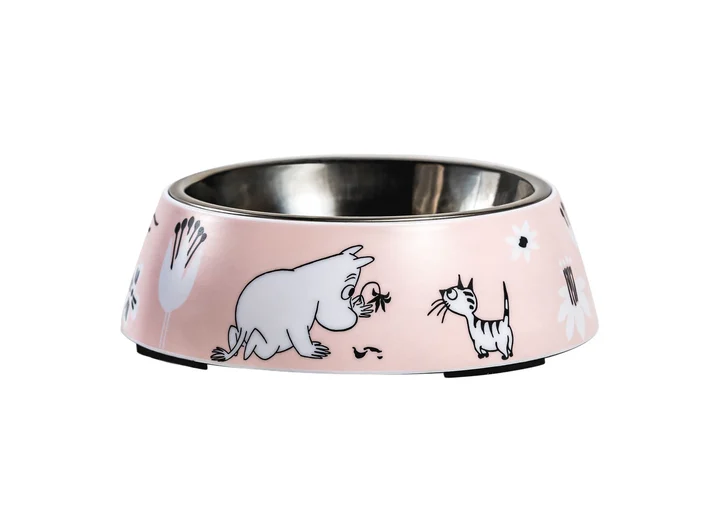 Mummi Pets Matskål S - Rosa 160 ml 