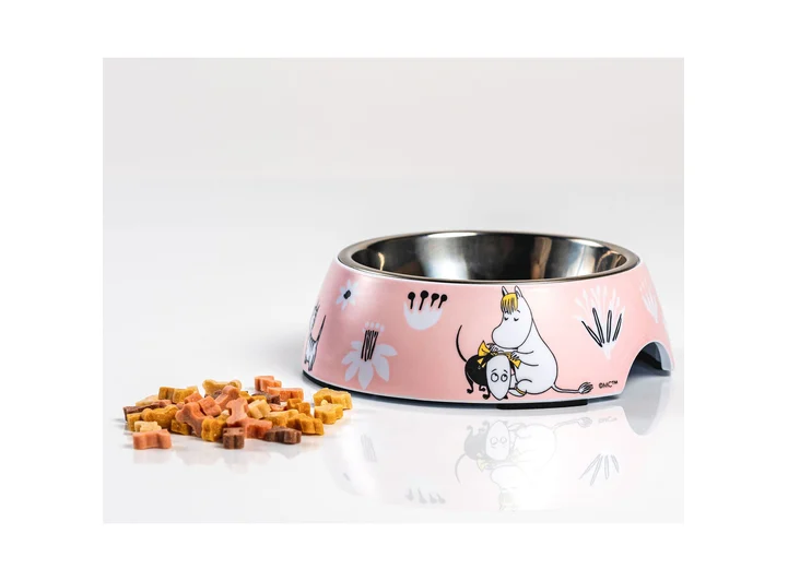 Mummi Pets Matskål S - Rosa 160 ml 