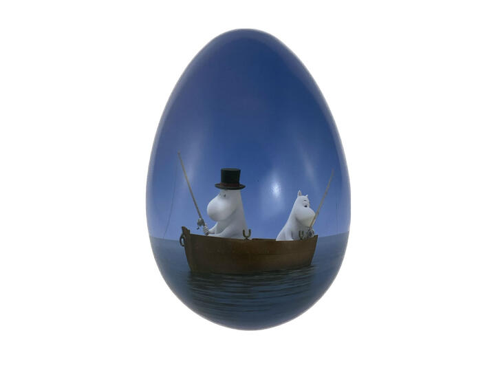 Påskeegg Mummi Fisker 18 cm 