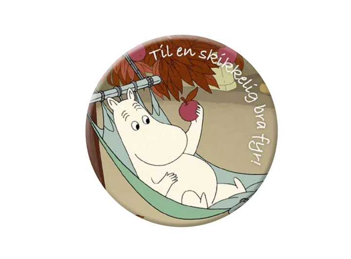 Magnet Mummi - Til en skikkelig bra fyr 5,6 cm 