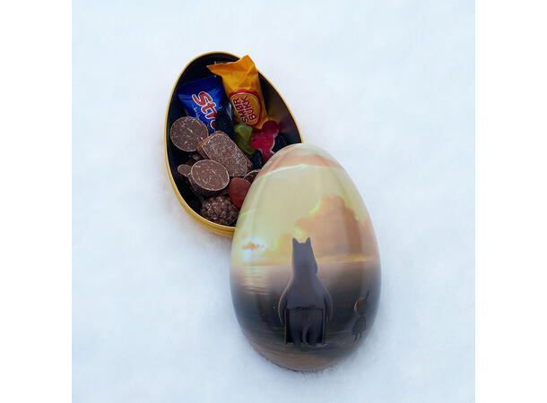 Påskeegg Mummi Solnedgang 15 cm