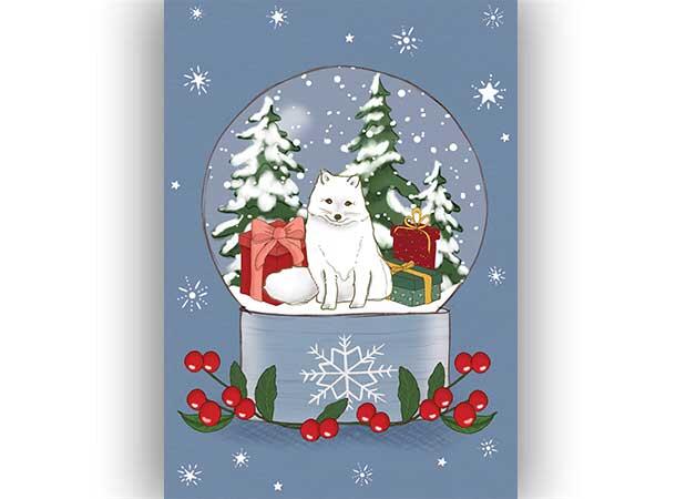 Belle & Boo - Postkort Snowglobe Fox A6