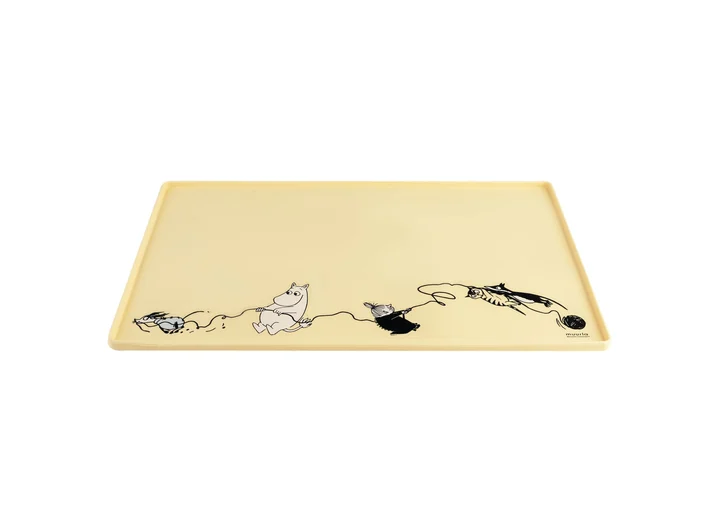 Mummi Pets Silikonmatte  Gul 48x30 cm   Pets 
