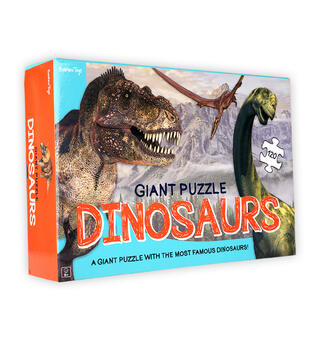 Dinosaur Gulvpuslespill 120 brikker