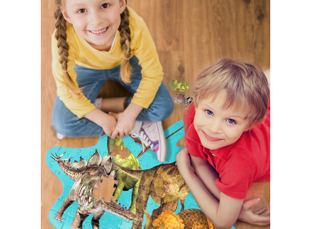 Dinosaur Gulvpuslespill 120 brikker 