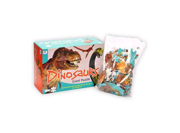 Dinosaur Gulvpuslespill 120 brikker 