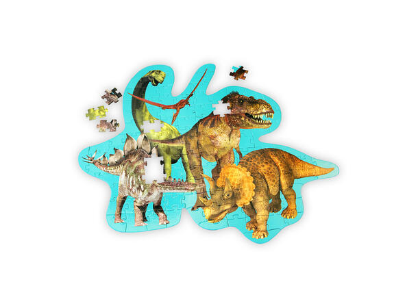 Dinosaur Gulvpuslespill 120 brikker 