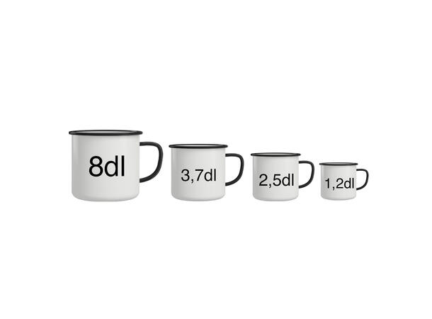 Mummikopp Emalje - Klem 3,7 dl  Klem