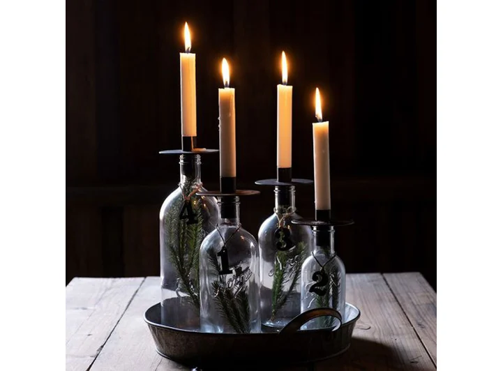 Adventstall til Norgesglass sort Norgesglass 