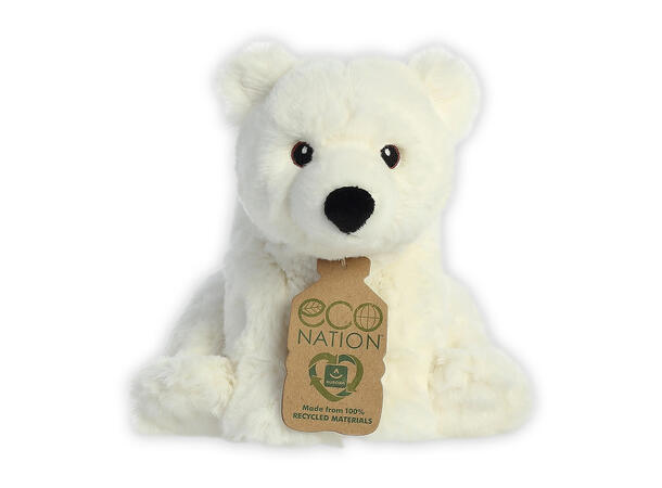 Kosedyr Isbjørn 24 cm 