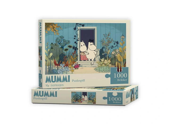 Mummi Puslespill 1000 I døren 1000 brikker 