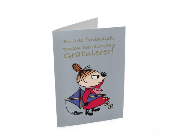 Mummi dobbeltkort- Gratulerer 17 cm  Mummi