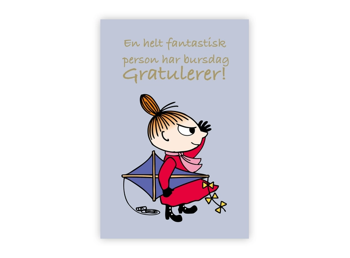Mummi dobbeltkort- Gratulerer 17 cm  Mummi 