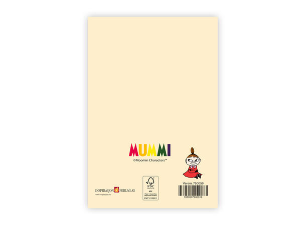 Mummi dobbeltkort- Hurra du har bursdag 17 cm  Mummi 