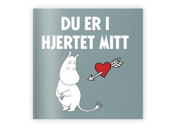 Mummi dobbeltkort - Du er hjertet mitt 12 cm Mummi